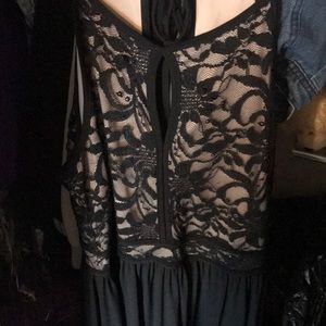 size small floor length formal dress